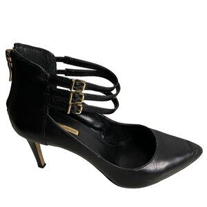 BCBGeneration Women's Black Ankle Strap Pumps Sz 7M